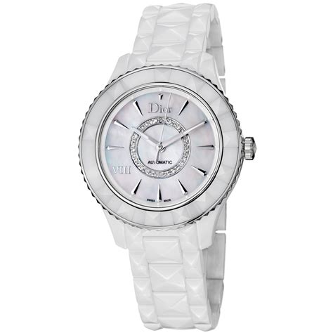 dior watch women ceramic|diamond Dior 144 for sale.